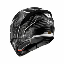 Casco Devil Carbon ST8 — 2XL, negro brillante